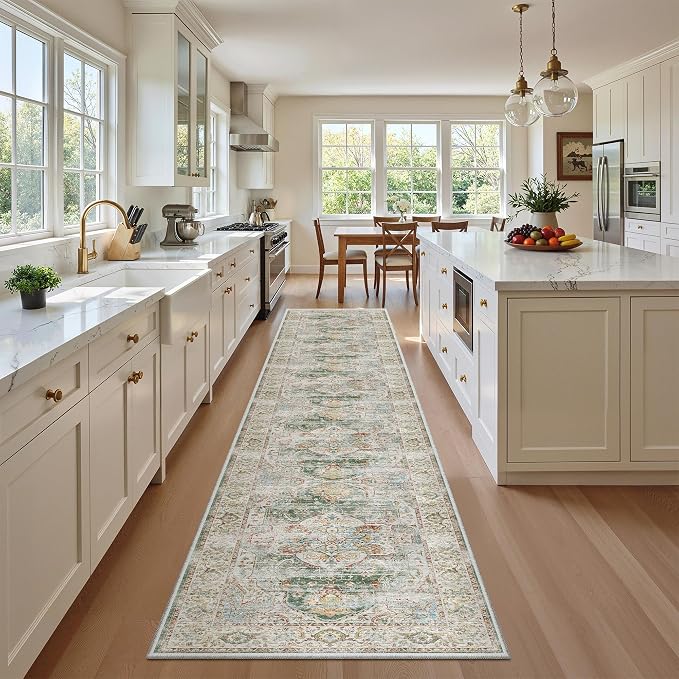 Madane Washable Runner Rugs 2x12 Long - Image 6