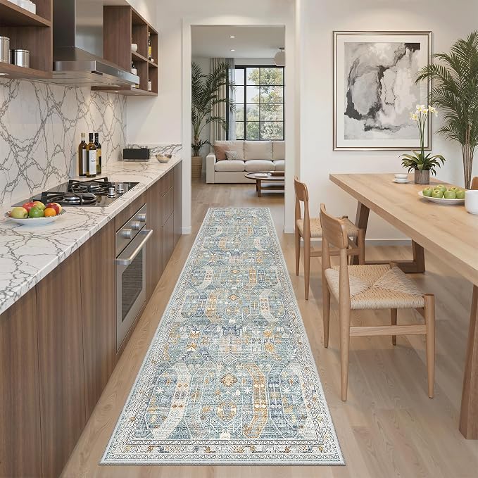 Madane Hallway Runner Rug 2x8 Washable Kitchen Rugs Non-Slip, Soft Ultra-Thin - Image 2