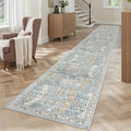 Madane Washable Runner Rugs 2x12 Long by Madane