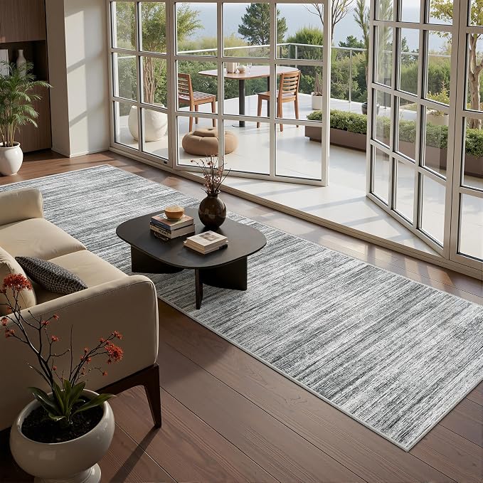 2x10 Runner Rug Non Slip, Washable Hallway Runner Rug, Laundry Room, Soft by Restydon