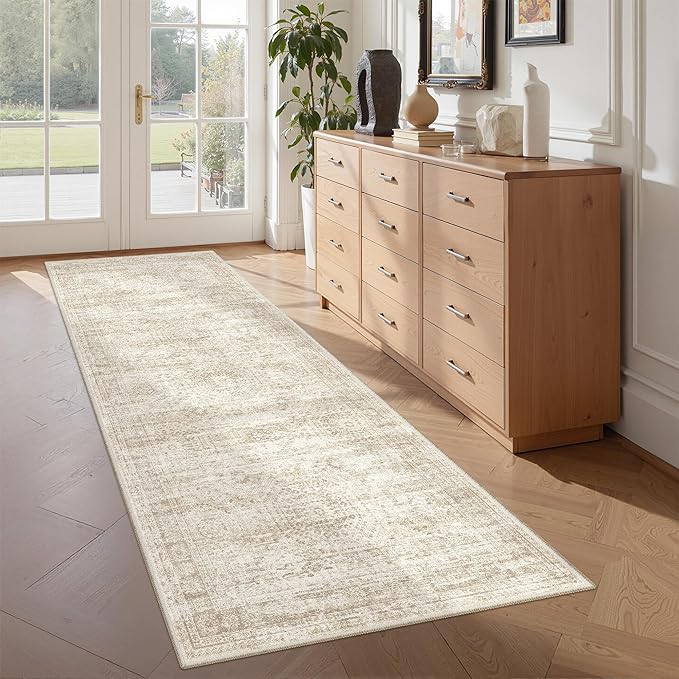 2x5 Rug Runners for Hallways Non Slip, Kitchen Rugs, Nursery Room, Soft Runner - Image 3