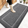 OLANLY Front Door Mat Outside 47x23, All-Season Heavy-Duty Rubber Doormat | by OLANLY