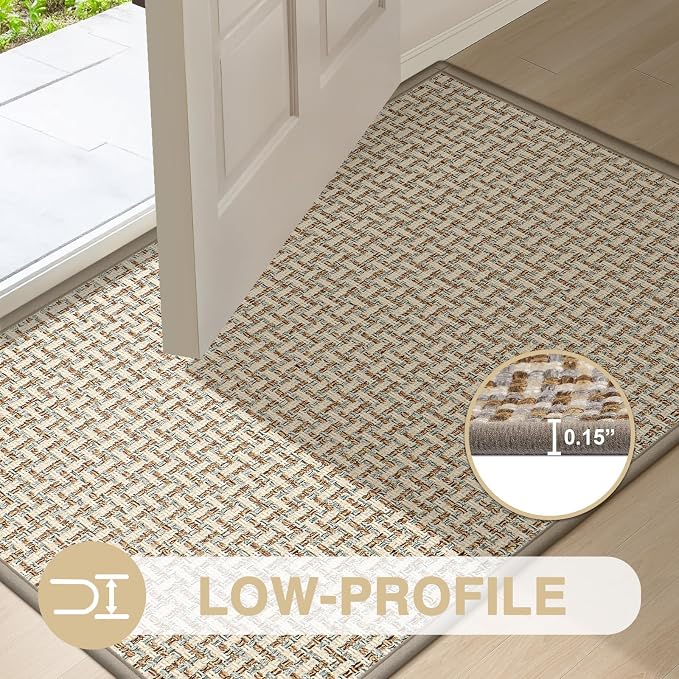 Door Mat Indoor Entrance 24"x36", Absorbent Indoor Door Mat, Non Slip Rubber - Image 4