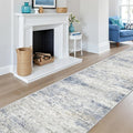 2'6 x 10' Runner Rug Non Slip, Washable Kitchen Rugs, Living Room, Long Rug by Restydon