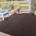 OLANLY Front Door Mat 71x47, Waterproof Heavy-Duty Indoor Outdoor Doormat | Tan by OLANLY