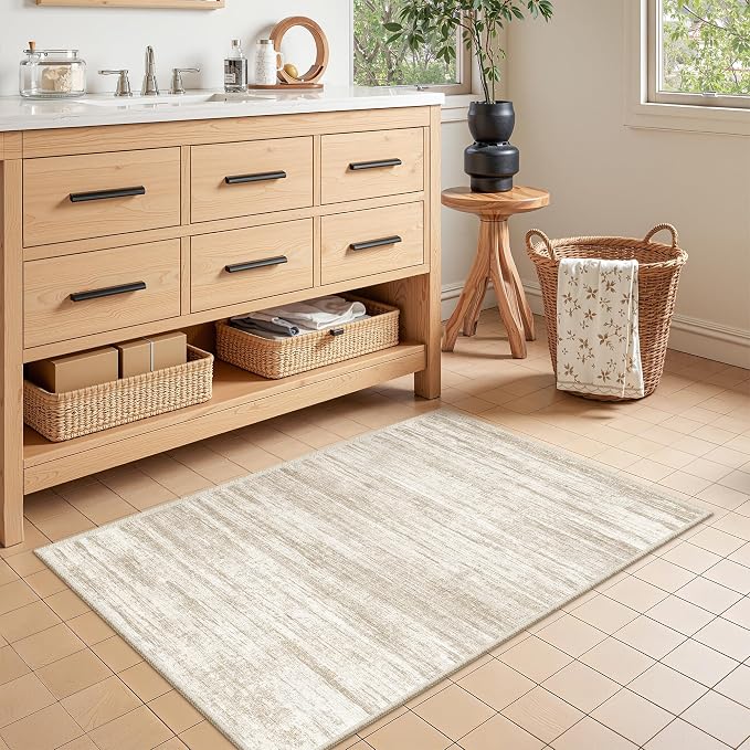 2x3 Rug Non Slip, Small Washable Entryway Rug, Runner by Restydon