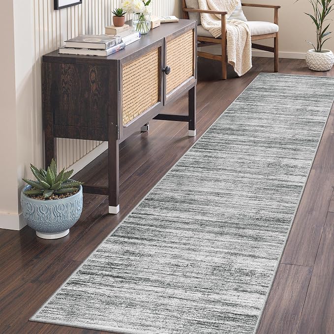 2x8 Runner Rug Non Slip, Washable Hallway Runner Rug, Nursery Room, Soft Runner - Image 3