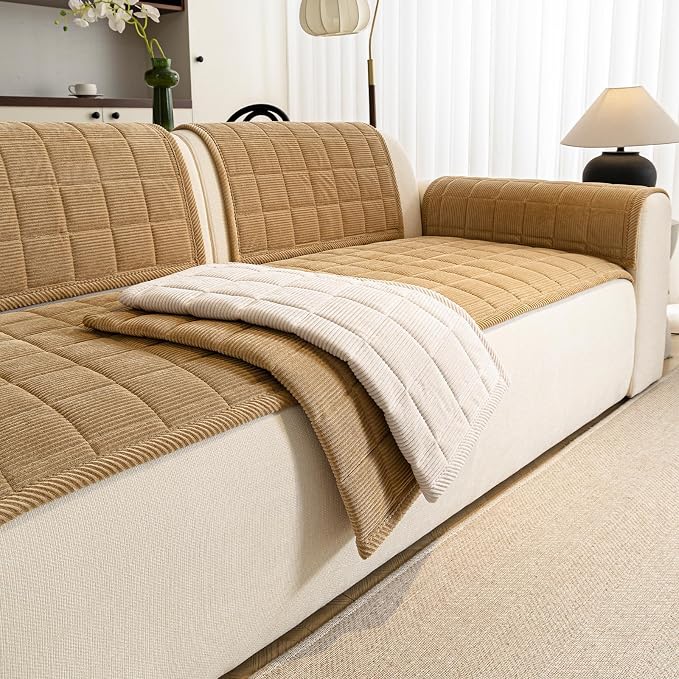 Couch Covers for Dogs Washable, 27.6"x70.9" Non Slip Couch Covers for Loveseat - Image 7