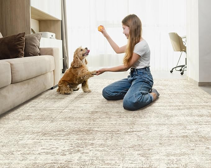 UERMEI 5x7 Washable Area Rug - Image 4