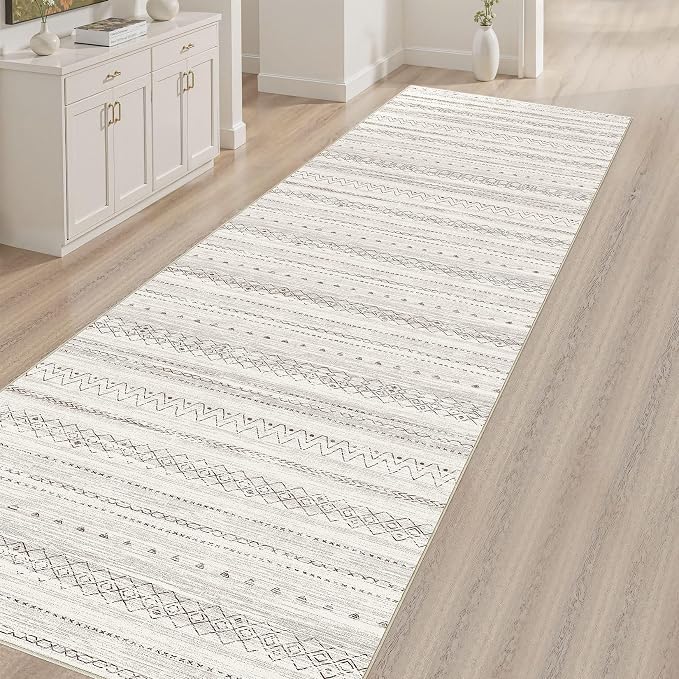 cotiled Hallway 2.6x8 Runner Rugs Washable Boho Moroccan Soft Rug | Solve - Image 8
