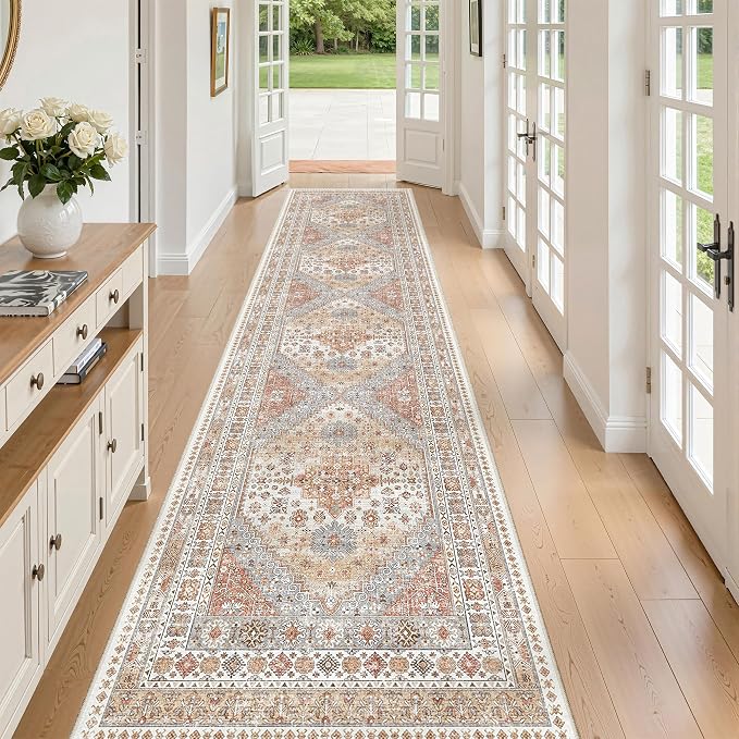 2x10 Runner Rug Non Slip, Washable Hallway Runner Rug, Laundry Room, Soft - Image 5