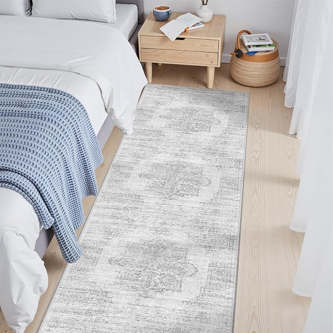 2x6 Runner Rug Non Slip, Washable Hallway Runner Rug, Nursery Room, Soft Runner - Image 5