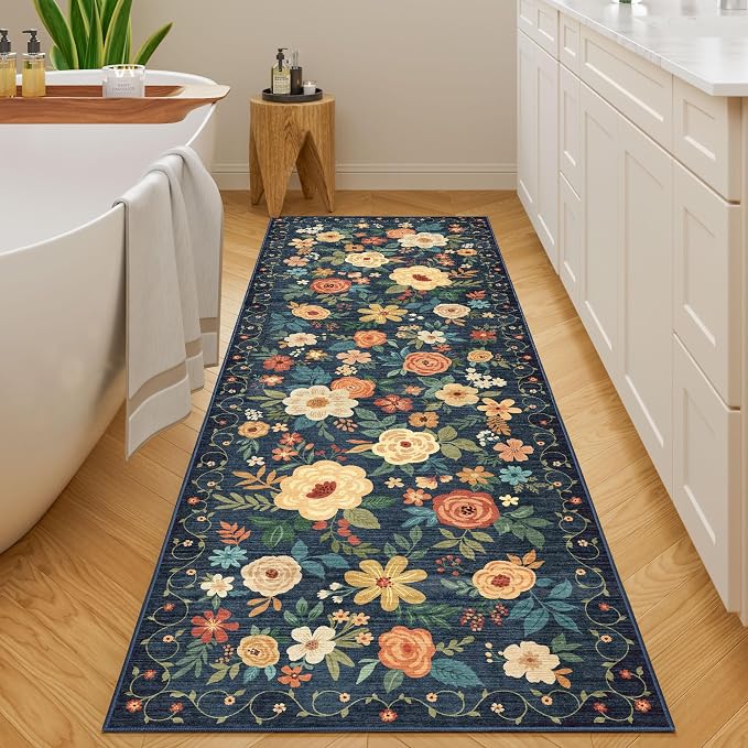 DUKINO 2.6x8 Runner Rug, Washable Runner Rug - Image 4