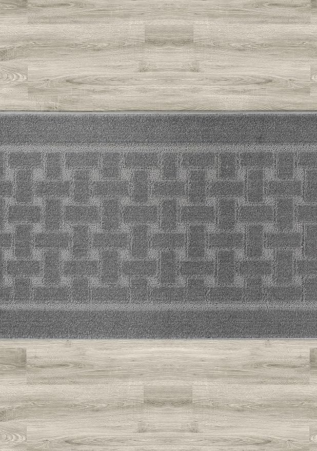 Runner Rug 3 ft, Small Size Non-Slip Washable Rug, Rubber Backing, Rolled in Box by ORFAHOME