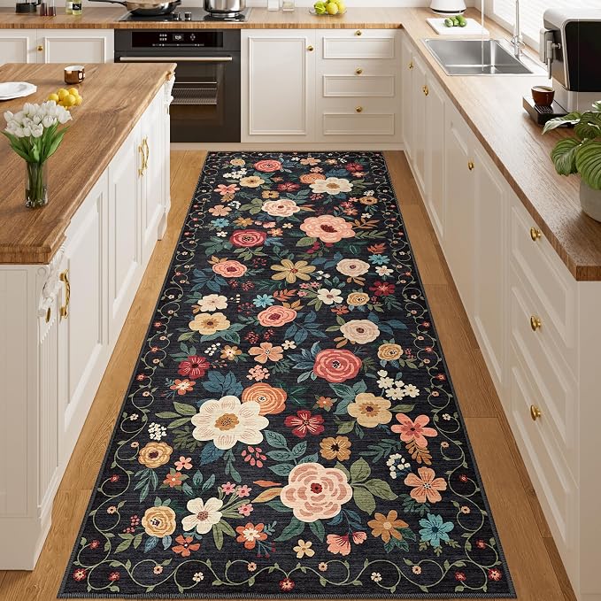 DUKINO 3x8 Kitchen Runner Rug, Washable Rug - Image 5