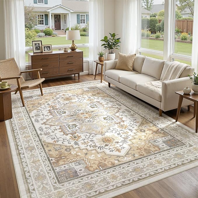 UERMEI 6x9 Area Rug for Living Room - Image 4