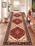SERISSA 2'6"x10' Washable Non Slip Boho Runner Rug by SERISSAHomeDecorCollection
