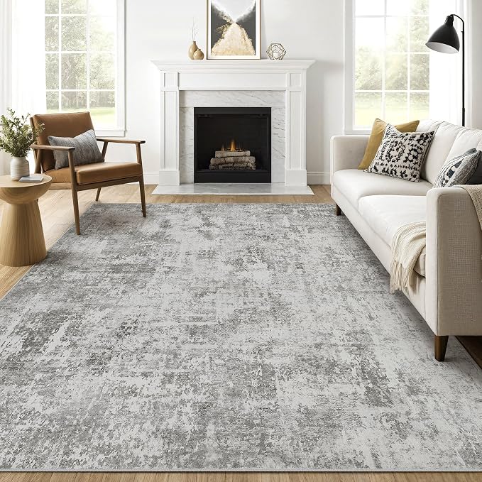 LOONGRUG 8x10 Area Rugs Washable Large Neutral Modern Living Room Rug | by LOONGRUG
