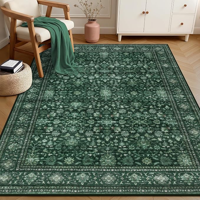 5x7 Area Rugs Living Room: Washable Rug - Image 3