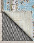 Veken 8x10 Ft Rug Pad Gripper for Hardwood Floors, Non Slip Dark Grey Rug Pads for Area Rugs, Thick Rug Grippers for Tile Floors, Under Carpet Anti Skid Mat, Keep Your Rugs Safe and in Place