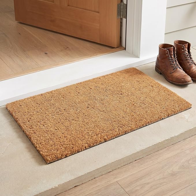 Ecomills Coco Coir Doormat, 17 x 30 in, Vinyl Backing - Image 2