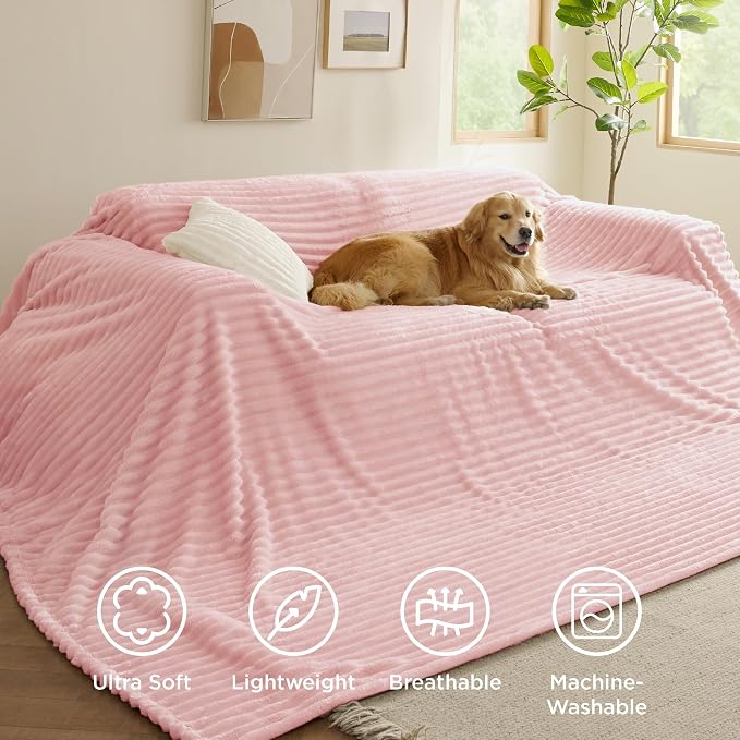 Bedsure Soft Large Fleece Blanket - Image 5