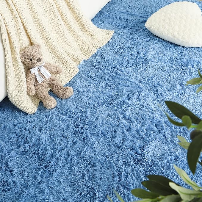 LOCHAS Area Rugs Fluffy Living Room Carpets - Image 5