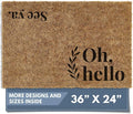 Barnyard Designs Front Door Welcome Mat | Printed Polyester Outdoor Rug by BarnyardDesigns