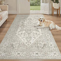 Madane 4x8 Wide Hallway Runner Rug Washable by Madane