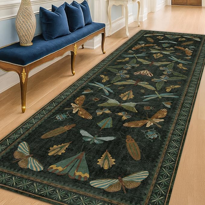 8 ft Long Hallway Runner Rug by HazoHaus