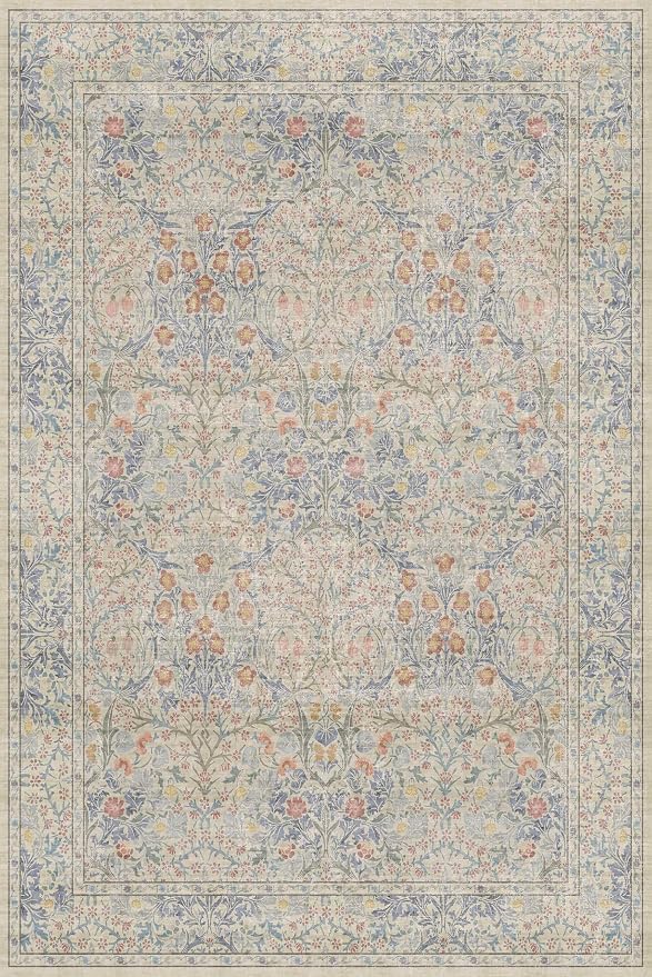Washable Dining Room Rugs, 6x9 Area Rug - Image 3