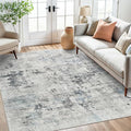 Soalmost Abstract Rug 5x7 Washable Area Rugs by Soalmost