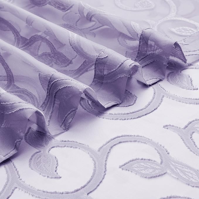 Furman Extra Long Sheer Curtains 96 inches Long - Image 7