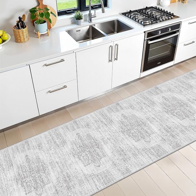 2x10 Runner Rug Non Slip, Washable Hallway Runner Rug, Laundry Room, Soft - Image 5