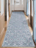 SERISSA 2'6"x10' Washable Non Slip Floral Boho Runner Rug by SERISSAHomeDecorCollection
