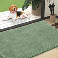 OLANLY Dog Door Mat for Muddy Paws 47x32, Super Absorbent Chenille Mud Mat | by OLANLY