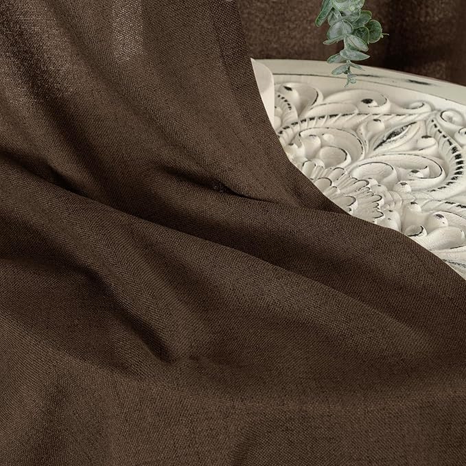 YoungsTex Linen Curtains 54 Inch Length - Image 8