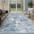 Soalmost Abstract Rug 5x7 Washable Area Rugs by Soalmost