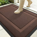 OLANLY Front Door Mat Outside 35x23, All-Season Heavy-Duty Rubber Doormat | by OLANLY