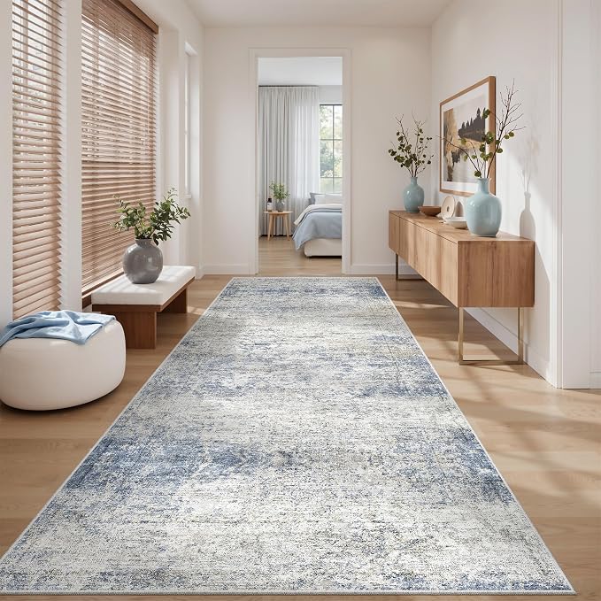 4x8 Rug Non Slip, Washable Hallway Runner Rug, Nursery Room, Soft Runner Rug - Image 5