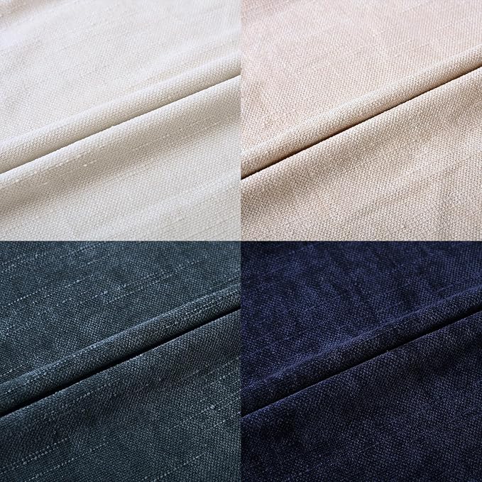 Set of 4 Soft Textured Decorative Throw Pillow Covers 16x16 Inch Cozy Farmhouse - Image 6