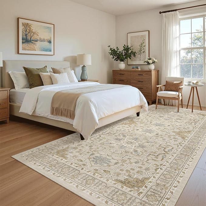 Madane 4x8 Wide Hallway Runner Rug Washable - Image 4