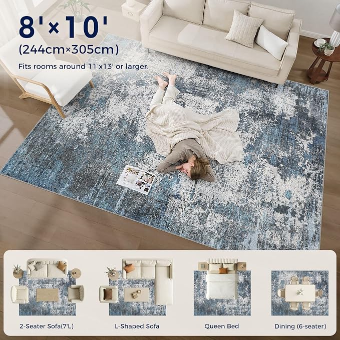 DMOYEST Area Rug Living Room Rugs - Image 8