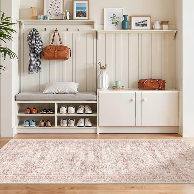 2x6 Runner Rug Non Slip, Washable Hallway Runner Rug, Nursery Room, Soft Runner - Image 4