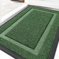 OLANLY Front Door Mat Outside 33x21, All-Season Heavy-Duty Rubber Doormat | by OLANLY