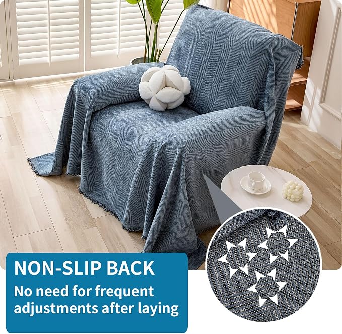 HAOMAIJIA Chenille Couch Cover Sofa Covers - Image 2