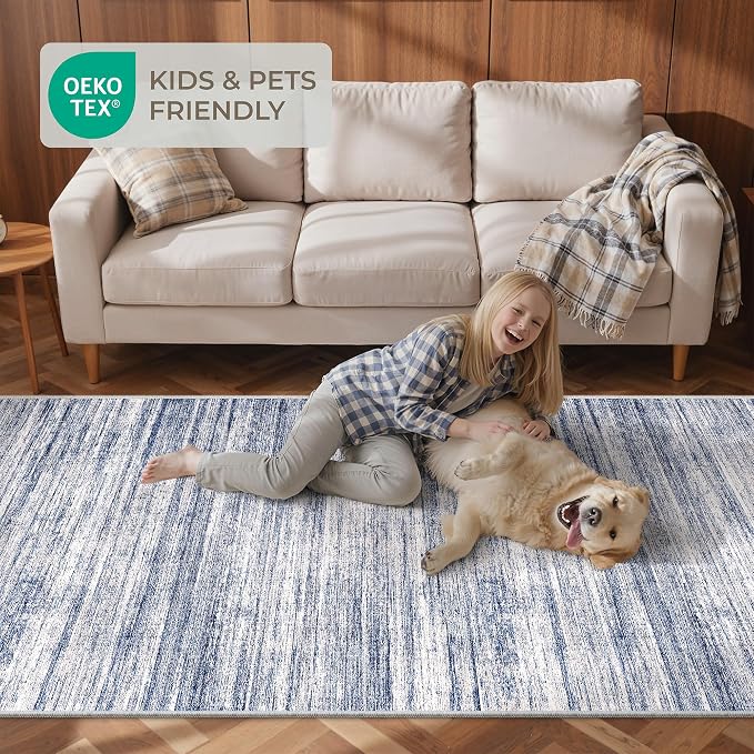2x10 Runner Rug Non Slip, Washable Hallway Runner Rug, Laundry Room, Soft - Image 9