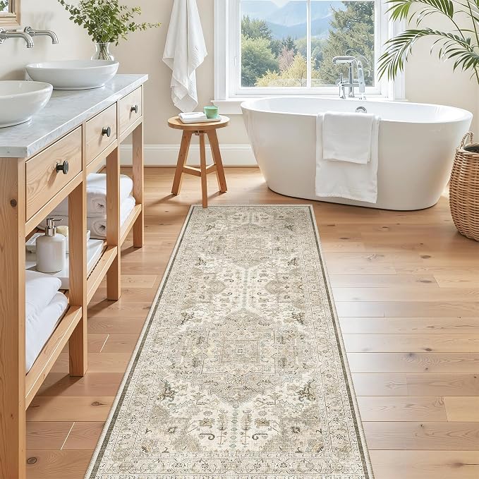 Madane Washable Runner Rug 2x6 Runners - Image 4