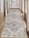 SERISSA 2'6"x10' Washable Non Slip Boho Runner Rug by SERISSAHomeDecorCollection