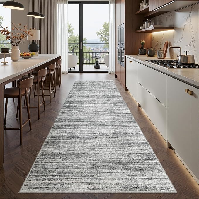 2x12 Runner Rug Non Slip, Washable Hallway Runner Rug, Laundry Room, Soft - Image 4